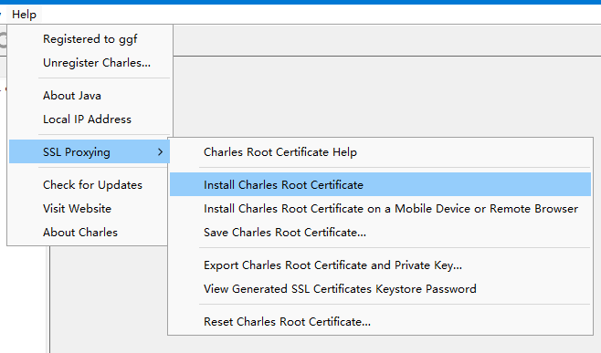 Charles抓包配置(绕过SSL Pinning)